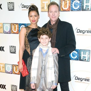 Gugu Mbatha-Raw, David Mazouz, Kiefer Sutherland in World Premiere of Touch - Red Carpet