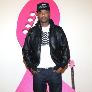 Ray J in Ray J Appears During Think Pink Rocks