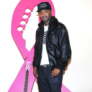 Ray J in Ray J Appears During Think Pink Rocks