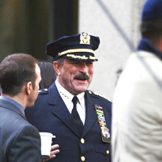 On the set of 'Reagan's Law' filming the pilot episode