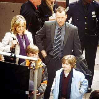 Donnie Wahlberg in On the set of 'Reagan's Law' filming the pilot episode - reagans_law_009_wenn5459525