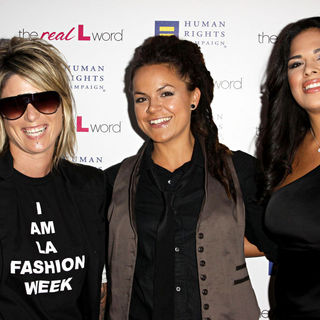 Mikey Kauffman, Whitney Mixter, Rose Garcia in Showtime and The HRC Co-Host Premiere Event for Showtime New Reality TV Series 'The Real L Word'