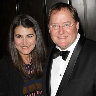 Denise Ream, John Lasseter in The 23rd Annual Producers Guild Awards - Arrivals