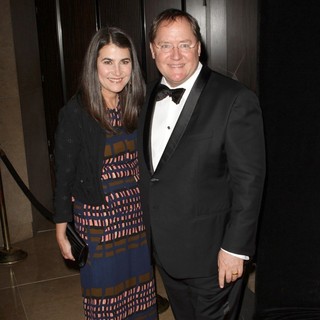 Denise Ream, John Lasseter in The 23rd Annual Producers Guild Awards - Arrivals