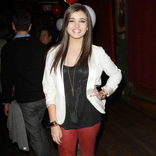 Rebecca Black in NOH8's 3 year Anniversary Celebration