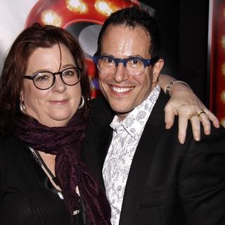 Theresa Rebeck, Michael Mayer in Special Broadway Community Advance Screening of The TV Show Smash