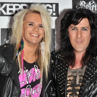 Olli Herman, Pepe, Reckless Love in Kerrang! Awards 2012 - Arrivals