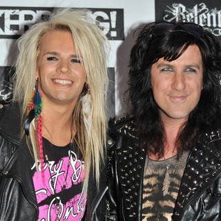 Olli Herman, Pepe, Reckless Love in Kerrang! Awards 2012 - Arrivals
