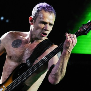 Flea, Red Hot Chili Peppers in The Red Hot Chili Peppers Performing at The LG Arena