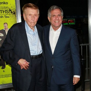 Sumner Redstone, Leslie Moonves in Seven Psychopaths Los Angeles Premiere - Arrivals