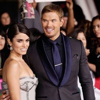 Nikki Reed, Kellan Lutz in The Premiere of The Twilight Saga's Breaking Dawn Part II