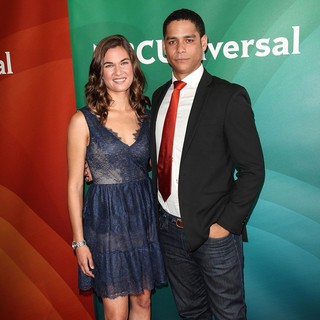 Teri Reeves, Charlie Barnett in NBC Universal Press Tour