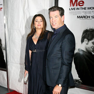 Pierce Brosnan, Keely Shay-Smith in New York Premiere of 'Remember Me'