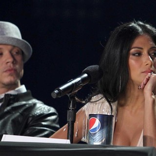 Chris Rene, Nicole Scherzinger in FOX's The X Factor Press Conference