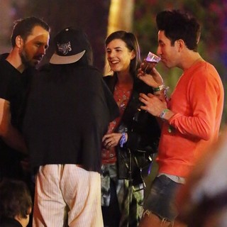 Giovanni Ribisi, Agyness Deyn, Nick Grimshaw in The 2013 Coachella Valley Music and Arts Festival - Week 1 Day 2