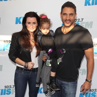 Kyle Richards, Portia Umansky, Mauricio Umansky in 102.7 KIIS FM's Wango Tango 2012 - Arrivals