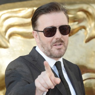 Ricky Gervais in The 2012 Arqiva British Academy Television Awards - Arrivals - ricky-gervais-2012-arqiva-british-academy-television-awards-02