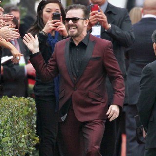 Ricky Gervais in The 69th Annual Golden Globe Awards - Arrivals