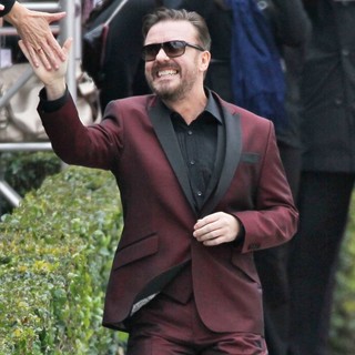 Ricky Gervais in The 69th Annual Golden Globe Awards - Arrivals