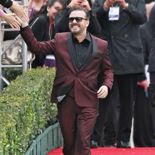 Ricky Gervais in The 69th Annual Golden Globe Awards - Arrivals
