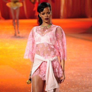 Rihanna in The 2012 Victoria's Secret Fashion Show - Inside