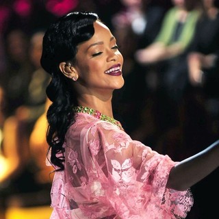 Rihanna in The 2012 Victoria's Secret Fashion Show - Inside