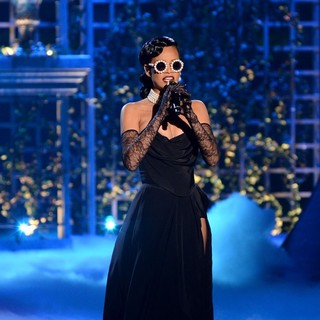 Rihanna in The 2012 Victoria's Secret Fashion Show - Inside