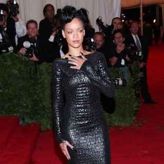 Rihanna in Schiaparelli and Prada Impossible Conversations Costume Institute Gala