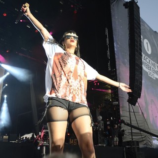 Rihanna in BBC Radio 1's Hackney Weekend - Day 2