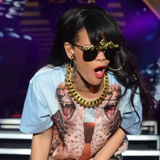 Rihanna in BBC Radio 1's Hackney Weekend - Day 2