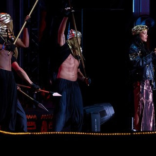 Rihanna in Rihanna Performing at Peace and Love Festival