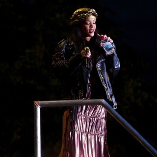 Rihanna in Rihanna Performing at Peace and Love Festival
