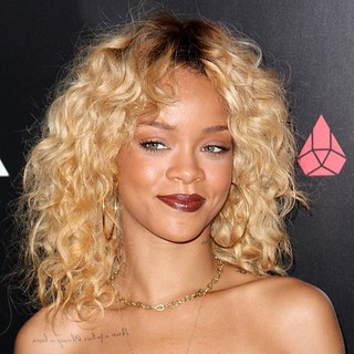 Rihanna in Roc Nation Pre-Grammy Brunch