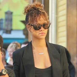 Rihanna in Rihanna Takes Her Younger Brother Rajad to Nordstrom