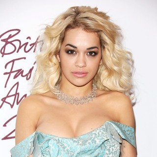 Rita Ora in The British Fashion Awards 2012 - Arrivals