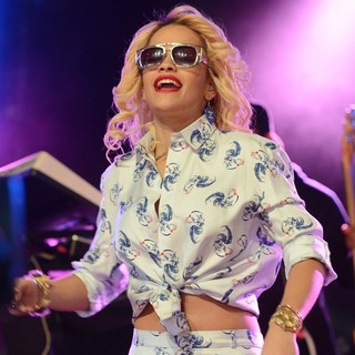 Rita Ora in BBC Radio 1's Hackney Weekend - Day 1