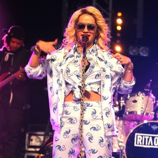 Rita Ora in BBC Radio 1's Hackney Weekend - Day 1