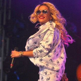 Rita Ora in BBC Radio 1's Hackney Weekend - Day 1