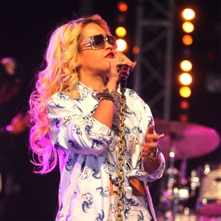 Rita Ora in BBC Radio 1's Hackney Weekend - Day 1