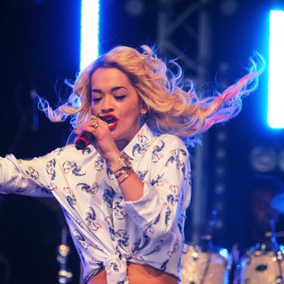 Rita Ora in BBC Radio 1's Hackney Weekend - Day 1
