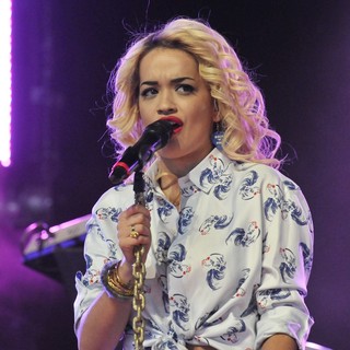 Rita Ora in BBC Radio 1's Hackney Weekend - Day 1