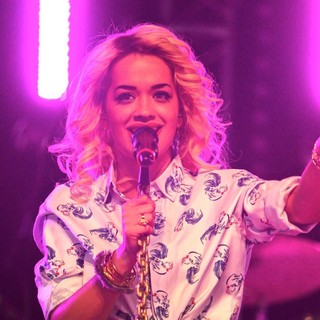 Rita Ora in BBC Radio 1's Hackney Weekend - Day 1