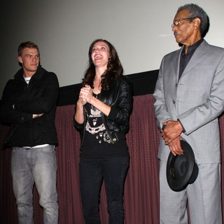 Alan Ritchson, Kate Siegel, Dick Anthony Williams in The Los Angeles Premiere of Steam - Inside and Arrivals