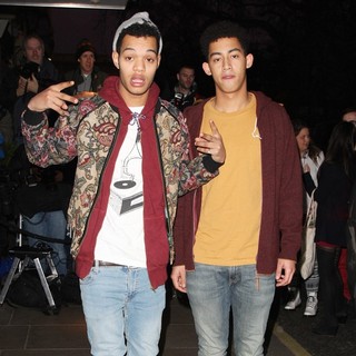 Rizzle Kicks in The Brit Awards 2012 Nominations - Arrivals