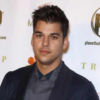 Rob Kardashian in 2012 Miss USA Pageant - Red Carpet