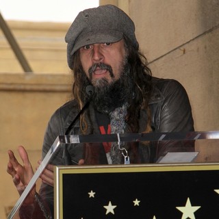 Rob Zombie in The Hollywood Walk of Fame Honors Malcolm McDowell
