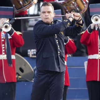 Robbie Williams in The Diamond Jubilee Concert