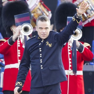 Robbie Williams in The Diamond Jubilee Concert