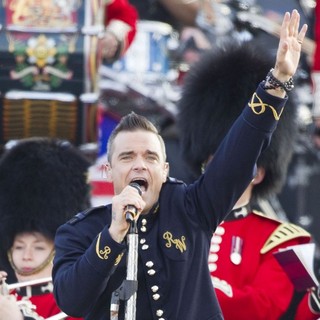 Robbie Williams in The Diamond Jubilee Concert