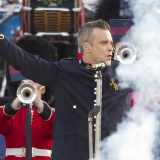 Robbie Williams in The Diamond Jubilee Concert